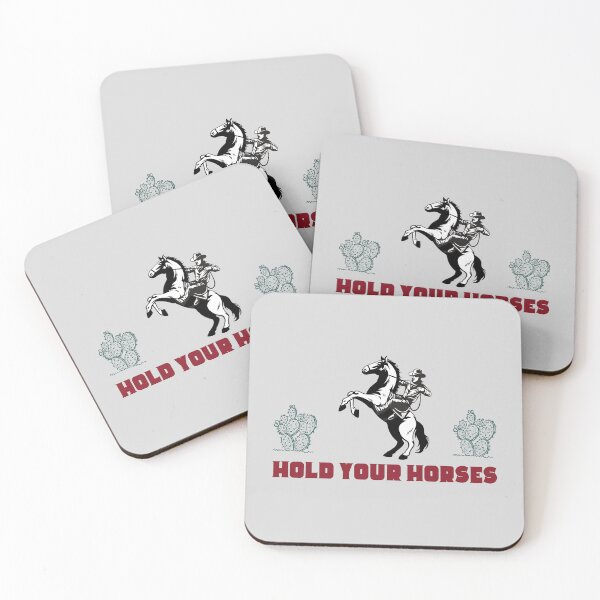 Item preview, Horse Ride Hold your Horses Cowboy Rodeo  designed and sold by SweetbeStore.