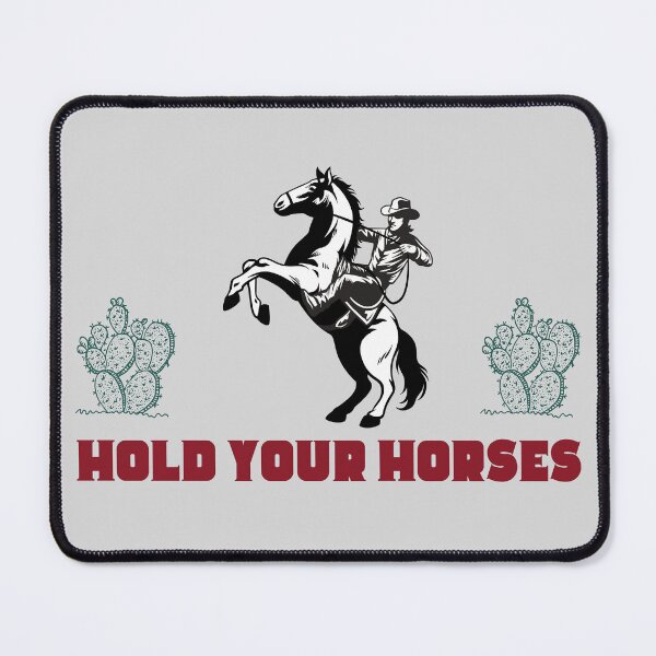 Item preview, Horse Ride Hold your Horses Cowboy Rodeo  designed and sold by SweetbeStore.