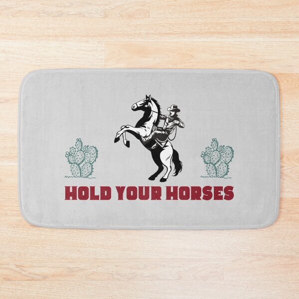 Item preview, Horse Ride Hold your Horses Cowboy Rodeo  designed and sold by SweetbeStore.