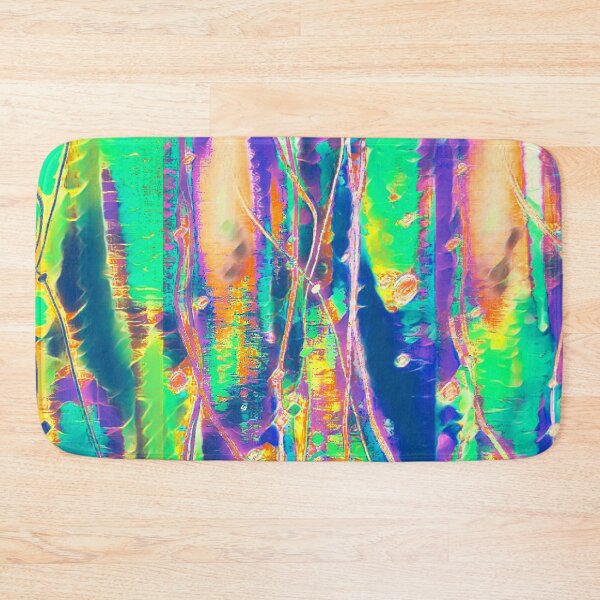 Item preview, Abstract Rainbow Paint Pour  designed and sold by JadedHunter.