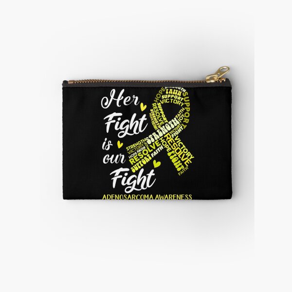 Item preview, Adenosarcoma Warrior, Her Fight is our Fight Adenosarcoma Awareness designed and sold by Greggwillard.