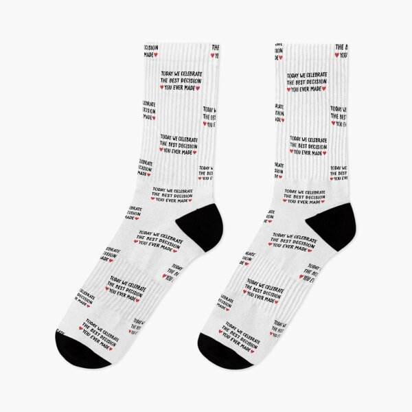 Item preview, Today We Celebrate The Best Decision You Ever Made - Funny Wedding Anniversary designed and sold by T-shirt For You.