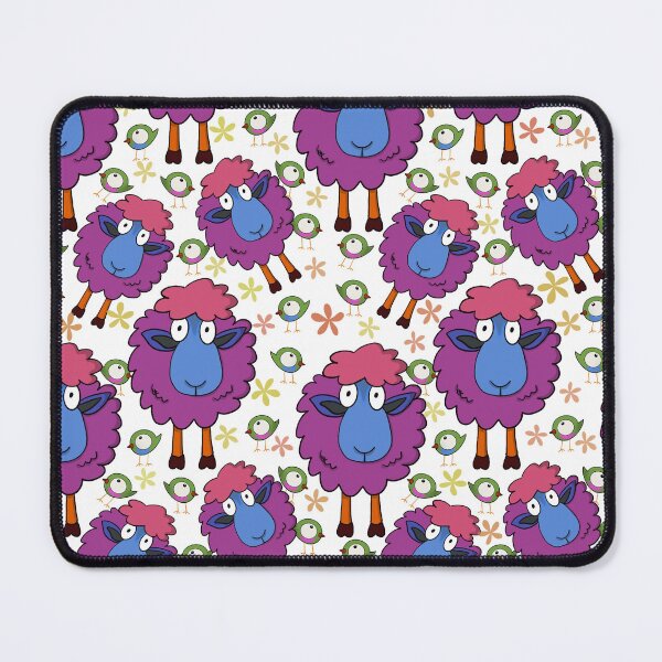 Item preview, Kooky Sheep Pattern designed and sold by Lilmonsto.