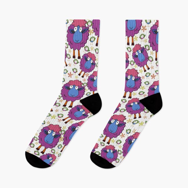 Item preview, Kooky Sheep Pattern designed and sold by Lilmonsto.