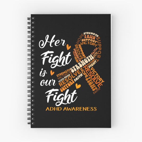 Item preview, ADHD Warrior, Her Fight is our Fight ADHD Awareness designed and sold by Greggwillard.