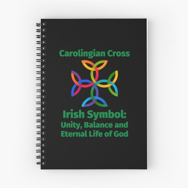 Item preview, Carolingian Cross Irish Symbol: Unity, Balance and Eternal Life of God designed and sold by IrishPOD.