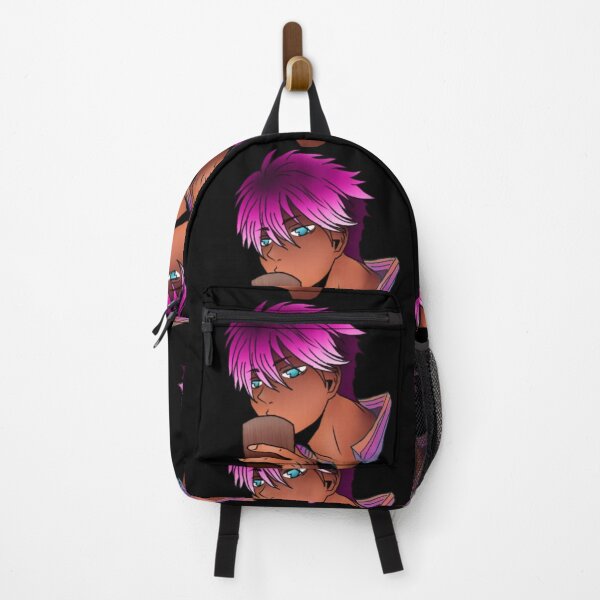 Item preview, Anime boy drinking coffee designed and sold by Artistkhg.