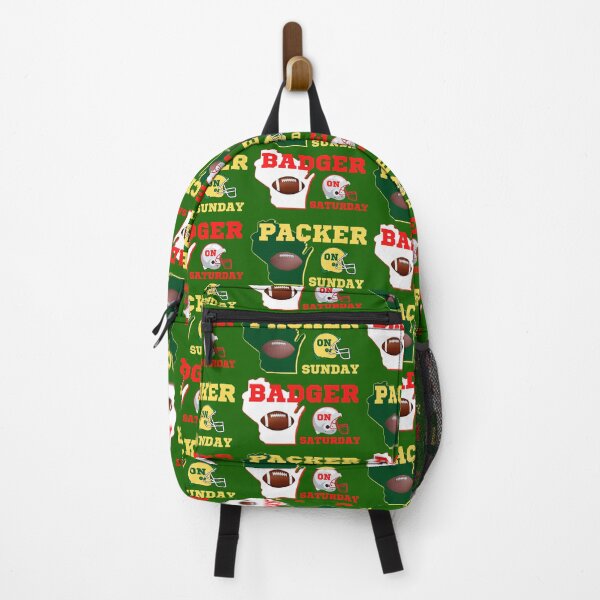 Item preview, Badger On Saturday Packer On Sunday designed and sold by WoodburyLake.