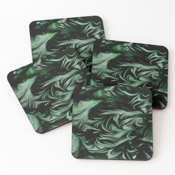 Item preview, Green Gem Texture Abstract Swirl designed and sold by nimreninmu.