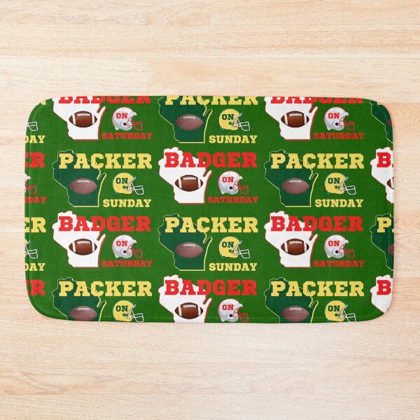 Item preview, Copy of Badger On Saturday Packer On Sunday designed and sold by WoodburyLake.