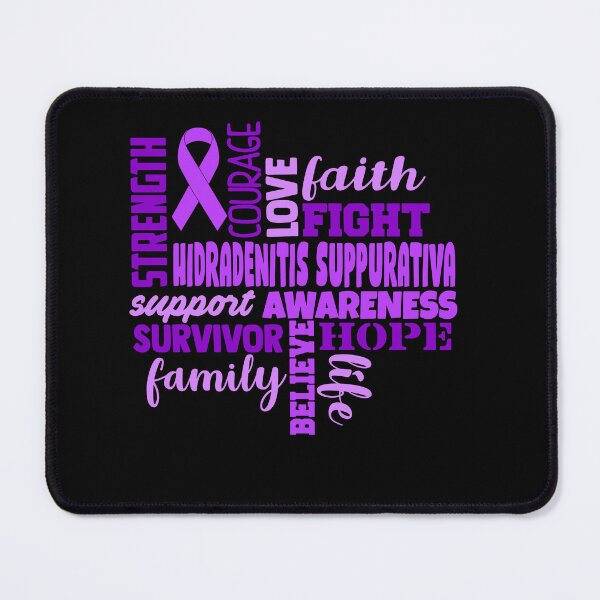 Item preview, Hidradenitis Suppurativa Awareness - Strength Courage Faith Hope Love Fight Support Survivor Family Life Believe designed and sold by Hilten.