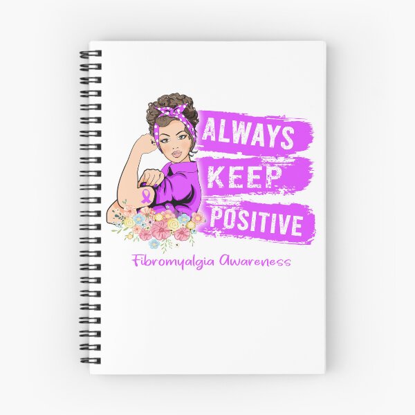 Item preview, Always Keep Positive Fibromyalgia Awareness designed and sold by Sabfit.