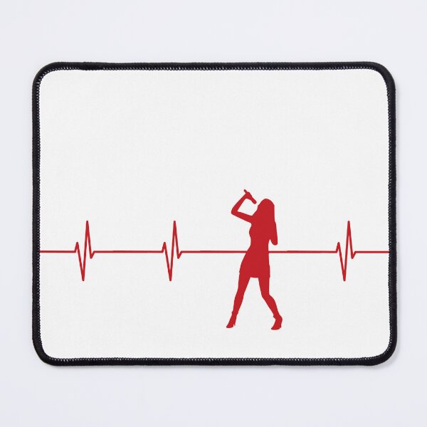 Item preview, Music Heartbeat Artist in Red designed and sold by GnuArt.