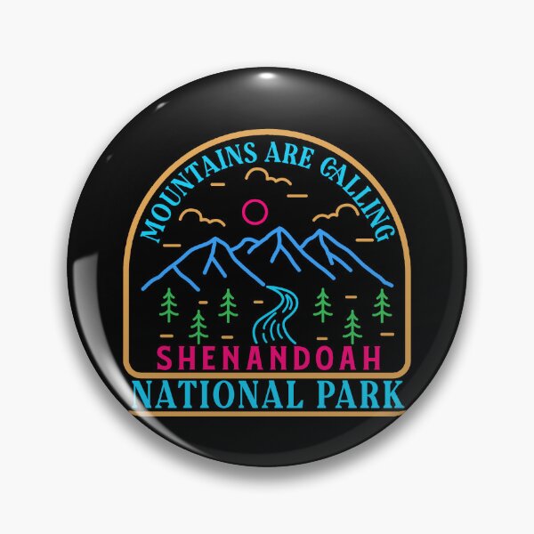 Item preview, Shenandoah national park - line art designed and sold by Nature-mark.