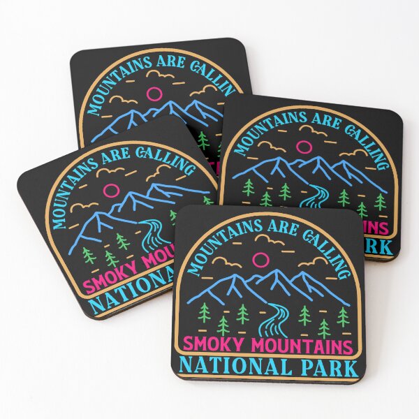 Item preview, Smoky mountains national park - line art designed and sold by Nature-mark.