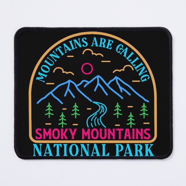 Item preview, Smoky mountains national park - line art designed and sold by Nature-mark.