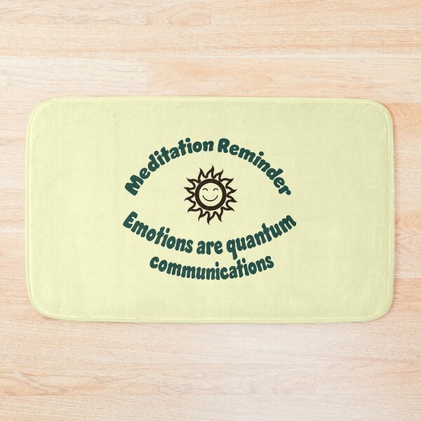 Item preview, Meditation Reminder Emotions are quantum communications  designed and sold by Plumtree81.
