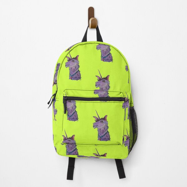 Item preview, Punky Llama Unicorn Artwork by Jolene Edwards designed and sold by CurlyClaraBelle.