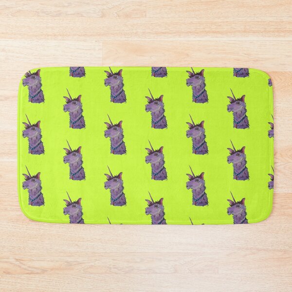 Item preview, Punky Llama Unicorn Artwork by Jolene Edwards designed and sold by CurlyClaraBelle.