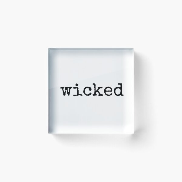 Item preview, wicked designed and sold by patternedprints.