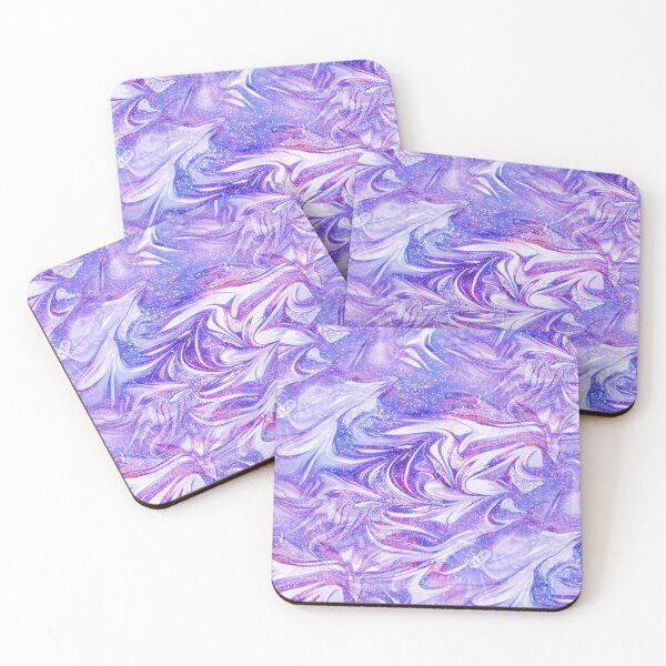 Item preview, Swirled Sparkling Purple and Pink Abstract designed and sold by nimreninmu.
