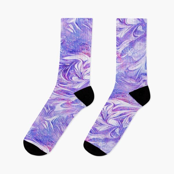 Item preview, Swirled Sparkling Purple and Pink Abstract designed and sold by nimreninmu.