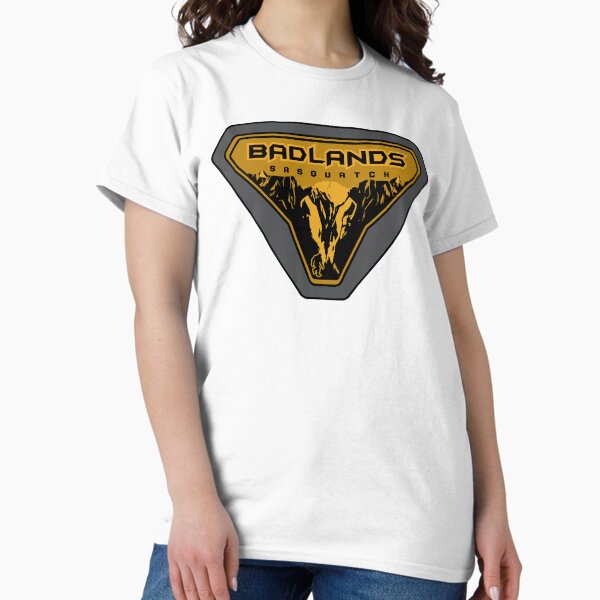 Item preview, Badlands Sasquatch badge designed and sold by OKyak.