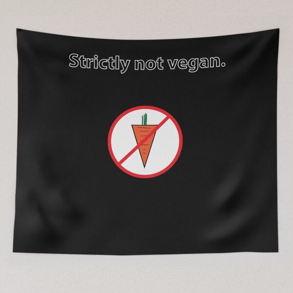 Item preview, Strictly not vegan Essential T-Shirt designed and sold by Kawannaockl.