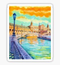 Water Reflections Sticker