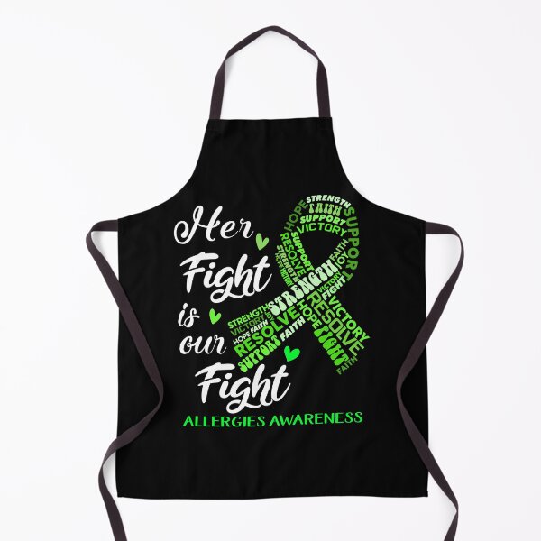 Item preview, Allergies Warrior, Her Fight is our Fight Allergies Awareness designed and sold by Greggwillard.