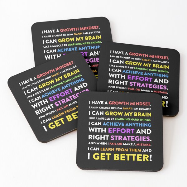 Item preview, Growth Mindset Classroom Teacher Grow My Brain Gift designed and sold by DavidBabunski.