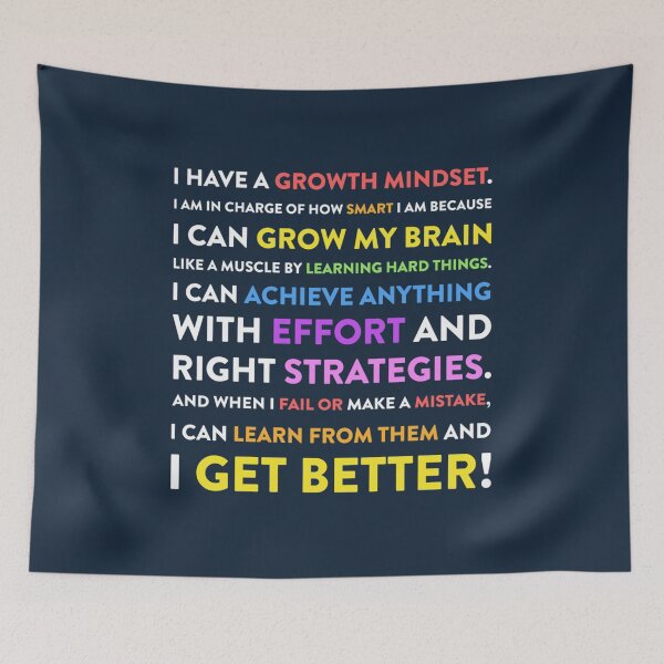 Item preview, Growth Mindset Classroom Teacher Grow My Brain Gift designed and sold by DavidBabunski.