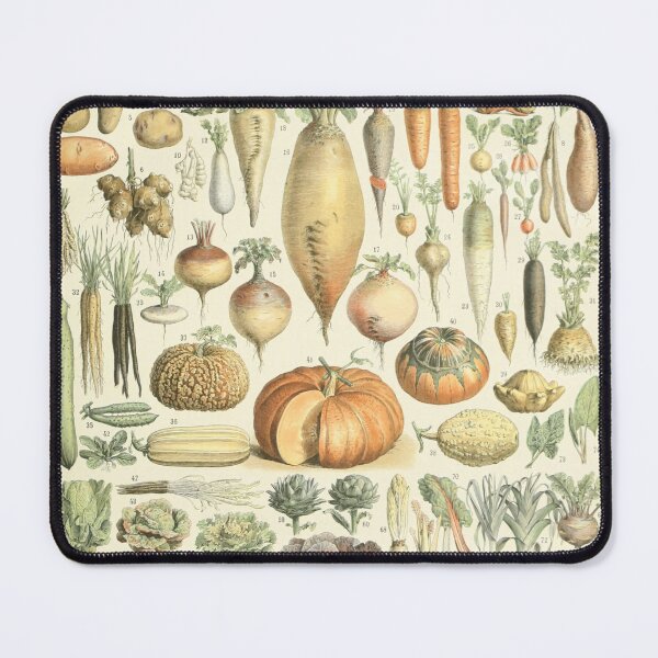 Item preview, Legume et plante potageres - Adolphe Millot designed and sold by starrylite.