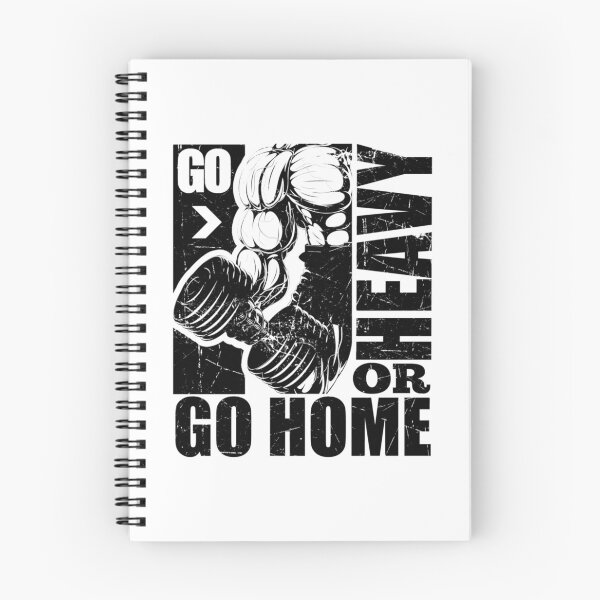 Item preview, Go Heavy Or Go Home Gym Fitness designed and sold by DavidBabunski.