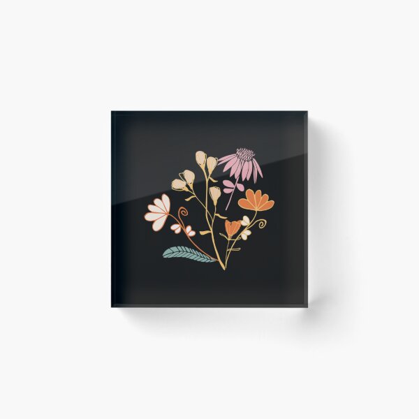Item preview, Glowy bosque forest floral pattern designed and sold by DavidBabunski.