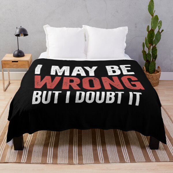 Item preview, I May Be Wrong But I Doubt It Funny Vintage  designed and sold by doriaali.