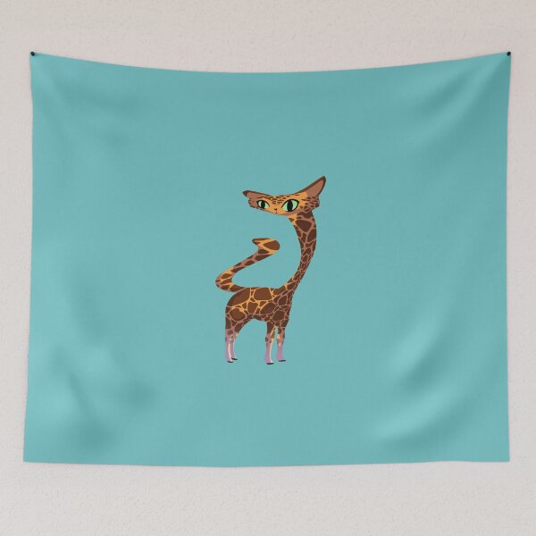 Item preview, Wonky Giraffe Cat designed and sold by jastinamor.