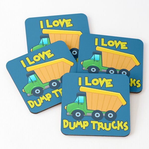 Item preview, I Love Dump Trucks designed and sold by TheCrazyBear.