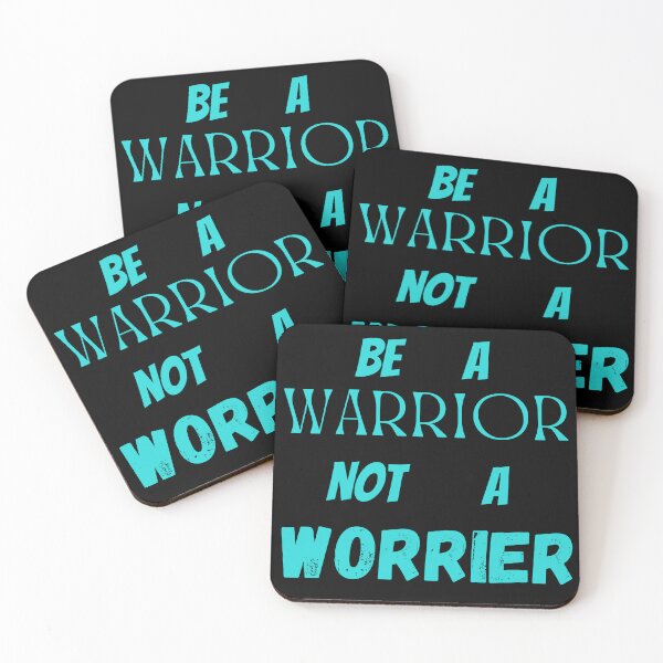 Item preview, Warrior not Worrier designed and sold by MGuyerArt.