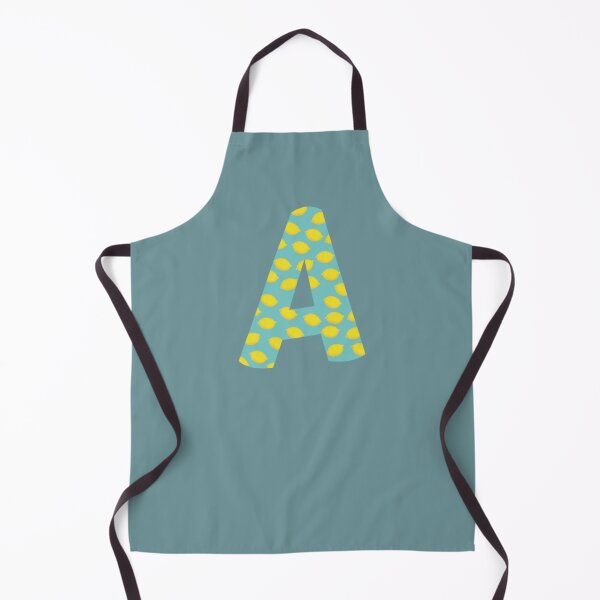 Item preview, Lemon Summer Monogram Alphabet Letter A - Initial designed and sold by Karen Ekdahl.