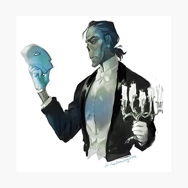 Creature + Mask Photographic Print