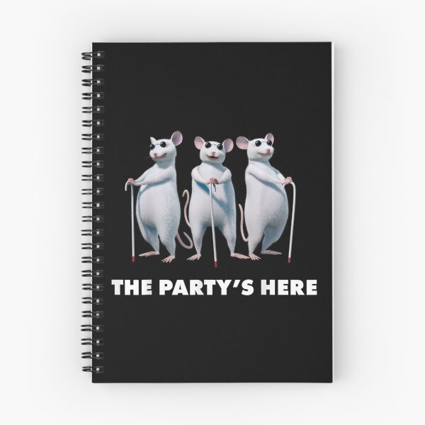 Item preview, Shrek Blind Mice The Partys Here Text Poster  designed and sold by AoliniKiloa.