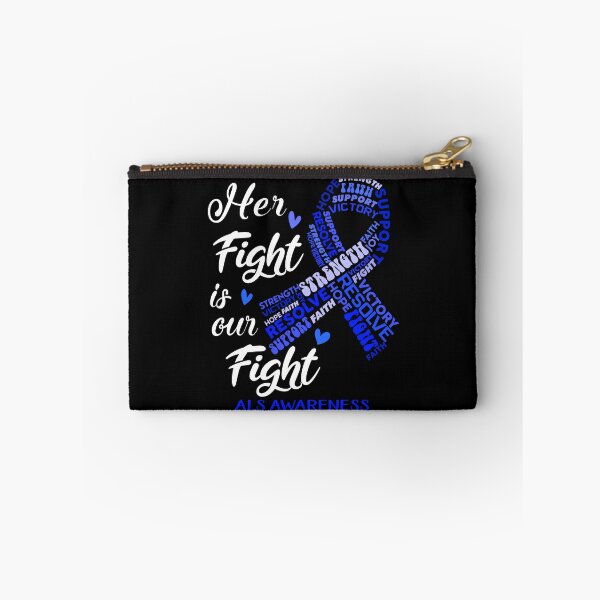 Item preview, ALS Warrior, Her Fight is our Fight ALS Awareness designed and sold by Greggwillard.