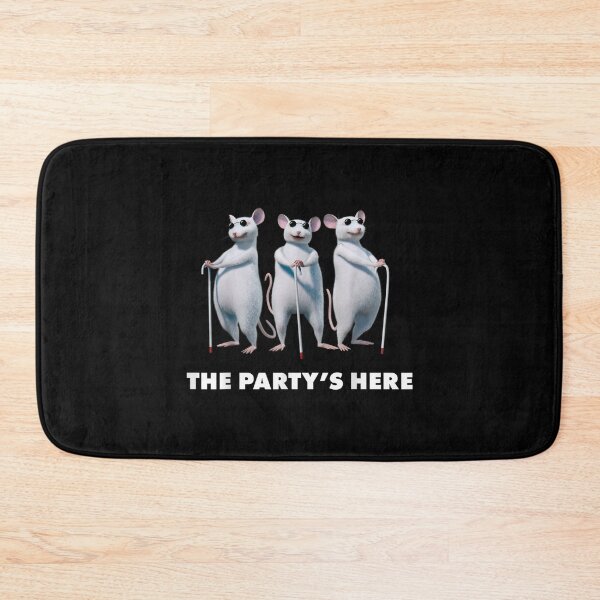 Item preview, Shrek Blind Mice The Partys Here Text Poster  designed and sold by AoliniKiloa.