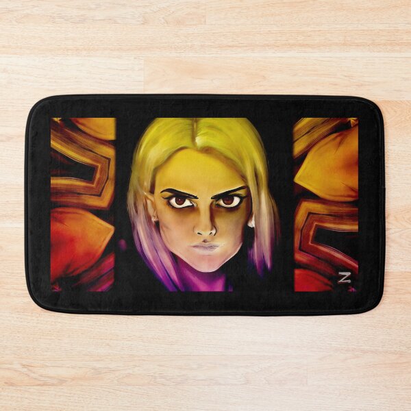Item preview, Frontal view of the Zaanimations girl in the neon light designed and sold by Zanimations.