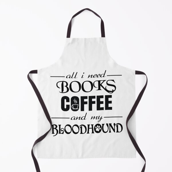 Artikelvorschau, Alles, was ich brauche, sind Bücher, Kaffee und mein Bloodhound entworfen und verkauft von Design-wallet.