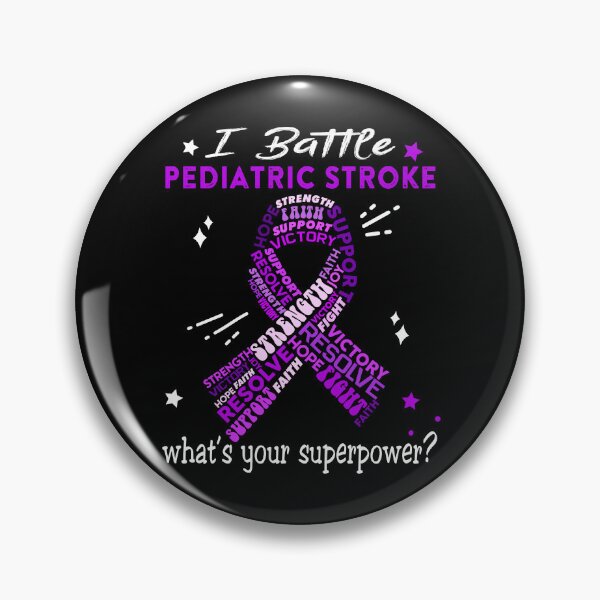 Item preview, Pediatric Stroke Warrior - I Battle Pediatric Stroke What's Your Superpower? designed and sold by ArangoaStore.