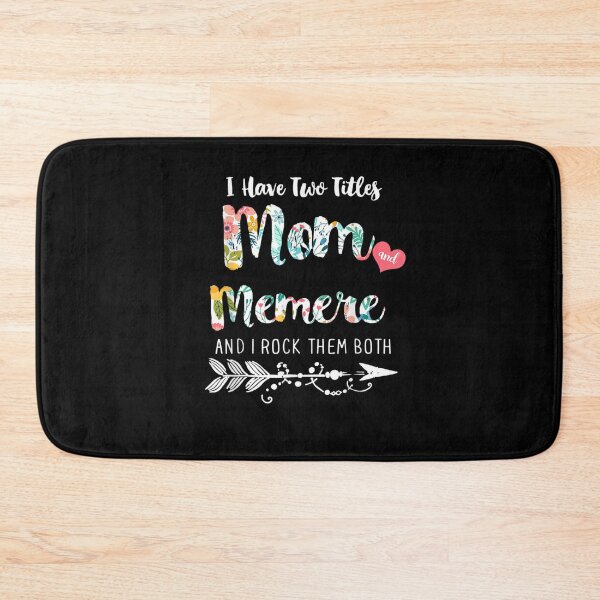 Item preview, I Have Two Tittles MOM and MEMERE designed and sold by Cansellerma.