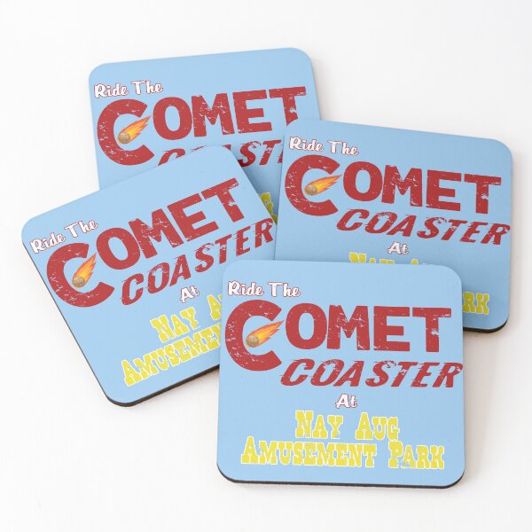 Item preview, Nay Aug Comet Coaster designed and sold by TeeArcade84.