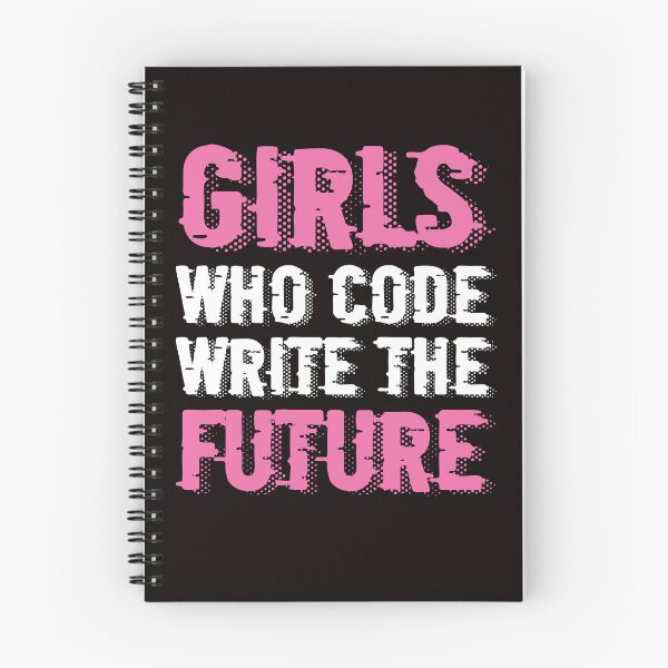 Item preview, Girl Who Code Write Future Computer Science Programming Nerd designed and sold by TomGiantDesigns.